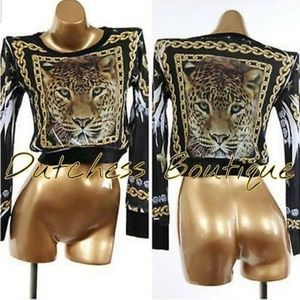 WOMENS SEXY LEOPARD SWEATER

$